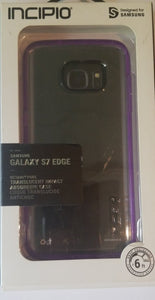 Incipio Octane Pure Translucent Impact Absorbing Cases for Samsung Galaxy S7 Clear/Purple