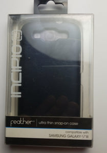 Incipio Feather Ultra Thin Snap on Case  for Samsung Galaxy S3 - Black