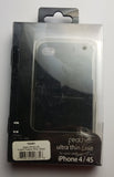 Incipio Feather Case for iPhone 4s - Aqua Blue and Black