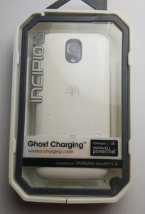Incipio Ghost Wireless Charging Cover for Samsung Galaxy S4-White