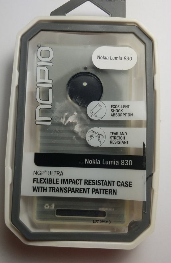Incipio NGP Ultra Flexible impact Resistant Case for Nokia Lumia 830 - Clear