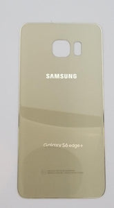 Compatible With Galaxy S6 EDGE Plus Battery Cover Glass Housing Rear back Door ( Gold )