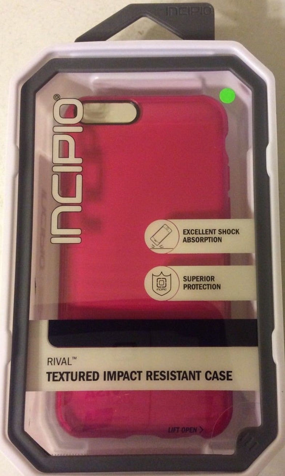 Incipio Rival Co-Molded Transparent Textured Case for iPhone 6 - Pink - Equipment Blowouts Inc.