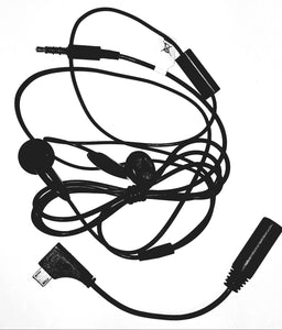 3.5 Wired headset with micro Usb adapter - Equipment Blowouts Inc.