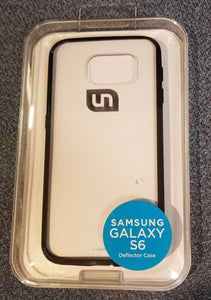 Uncommon Deflector Case for Samsung Galaxy S6 - Clear/Black - Equipment Blowouts Inc.
