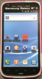 Body Glove Samsung Galaxy S II- Diamond Hard Shell Pink FUSCIA with Gray Trim - Equipment Blowouts Inc.