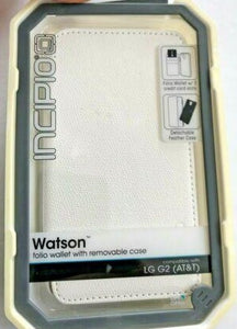 Incipio Watson Wallet Folio Case for LG G2 (AT&T / Sprint / T-Mobile) - White