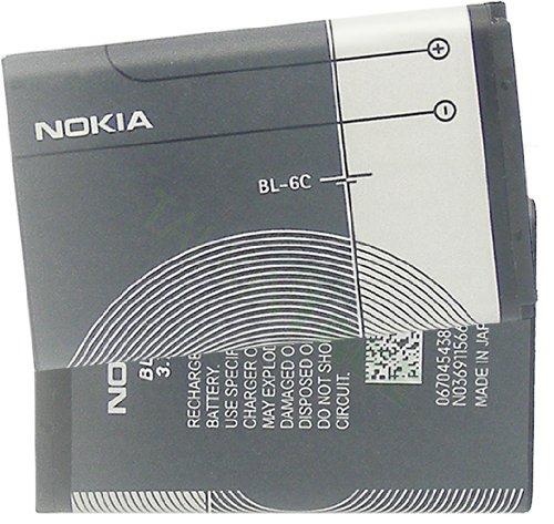 Nokia BL-6C BATTERY 2128i 2865i vi-3155 3155i  2115, 6015, 6255 Series - Equipment Blowouts Inc.