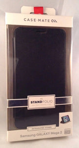 Samsung Galaxy Mega 2 Stand Folio - Black - by CaseMate - Equipment Blowouts Inc.