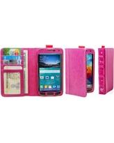 Aduro BookCase Folio & Wallet Case for Samsung Galaxy S5 - Pink - Equipment Blowouts Inc.