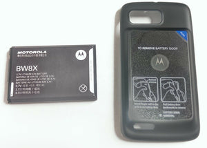  Motorola Extended Battery BW8X SNN5897A For Motorola Attix 2 - Brand NEW - Retail Packaging - Equipment Blowouts Inc.