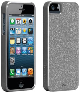 CASE-MATE BARELY THERE GLAM Case for iPhone 5 - Silver - Equipment Blowouts Inc.