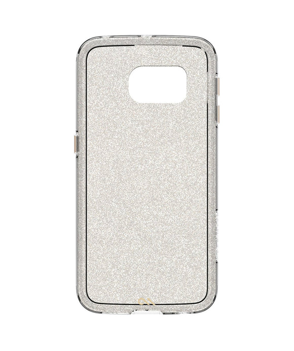 Case-Mate Naked Tough Sheer Glam for Samsung Galaxy S6 Edge - Glitter Clear - Equipment Blowouts Inc.