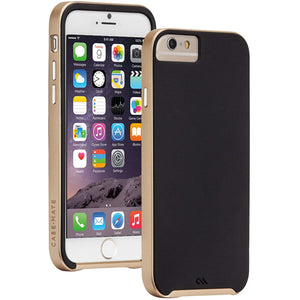 Case-Mate Slim Tough Case for iPhone 6 - Black/Gold - Equipment Blowouts Inc.