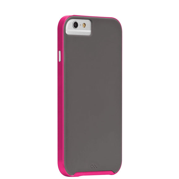 Case-Mate Slim Tough Case for iPhone 8 / 7 / 6 / 6s - Grey/Pink - Equipment Blowouts Inc.