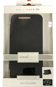 Case-Mate Stand Folio for HTC One (M9) - Black - Equipment Blowouts Inc.