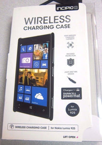Nokia Lumia 925 Wireless Charging Case - Black- by Incipio - Equipment Blowouts Inc.
