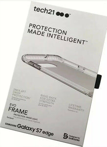Tech21 Evo Frame for Samsung Galaxy S7 Edge - clear - Equipment Blowouts Inc.