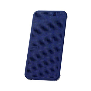 HTC Dot View Ice Premium Case for HTC One M9 - Blue - Equipment Blowouts Inc.