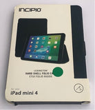 Incipio Lexington Hard Shell Folio Case for iPad Mini 4 Black and Cyan