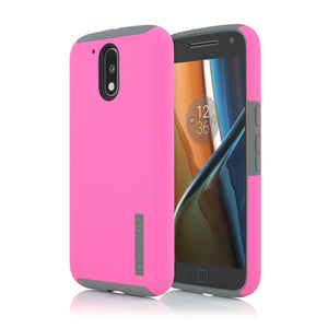 Incipio DualPro Case for Moto g4 Play - Pink/Gray - Equipment Blowouts Inc.