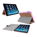 Incipio Lexington Folio for iPad Air 1st Generation - Tan/Pink - Equipment Blowouts Inc.