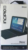 Incipio Steno Folio with Bluetooth Keyboard for Samsung Galaxy Tab 3 - Black - Equipment Blowouts Inc.