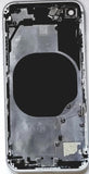 Compatible With iPhone 11 full back housing frame rear glass ( grey ) Grade A