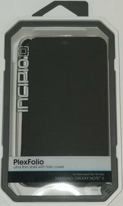 Incipio PlexFolio for Samsung Note 3 - Carrying Case - Retail Packaging - Black