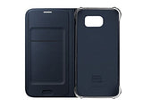 Samsung Wallet Flip Cover for Samsung Galaxy S6 Edge - Black Sapphire