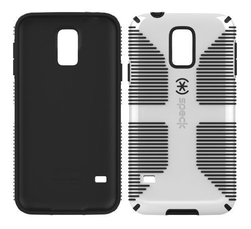 Speck Products CandyShell Grip for Samsung Galaxy S5 - White/Black - Equipment Blowouts Inc.