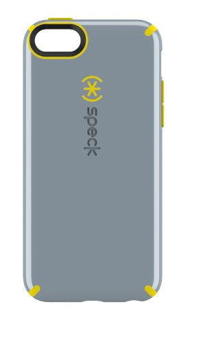 Speck Candyshell Case for iPhone 5C - Nickel Grey/Caution Yellow - Equipment Blowouts Inc.